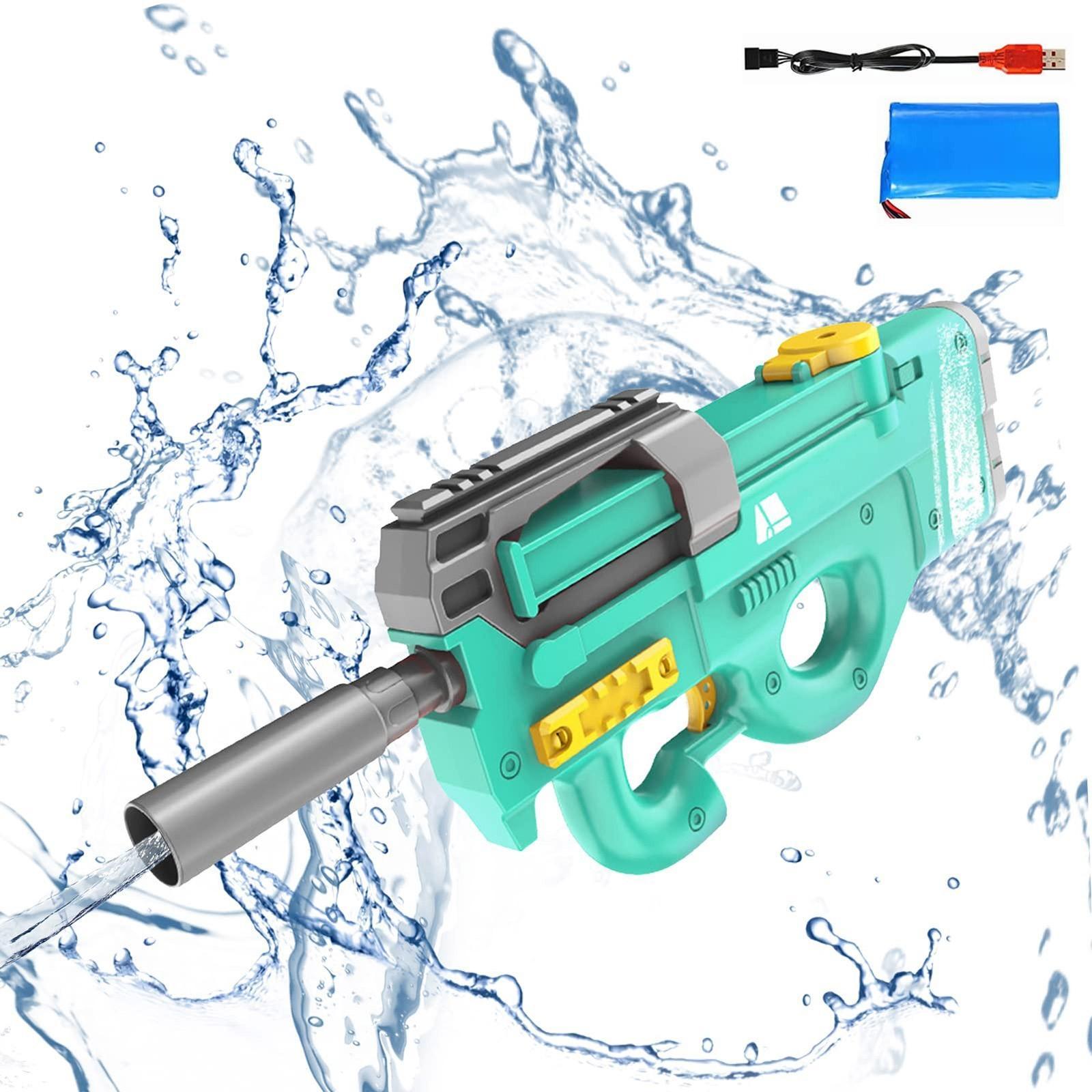 New P90 Electric Water Gun High-Tech Kids Toys Outdoor Beach Pool Large Capacity Summer Gel Blasting Water Gun For Adults New P90 Electric Water Gun High-Tech Kids Toys Outdoor Beach Pool Large Capacity Summer Gel Blasting Water Gun For Adults