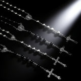 Fashion Long Cross Woven Sweater Necklace