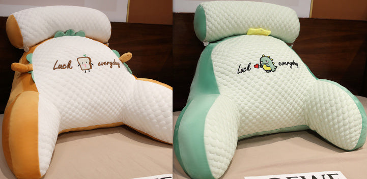 Sofa Fluffy Cushion Luncheon Pillow Triangle Reading Cushion Bedside Soft Large Backrest Lumbar Cushion Office Chair Cushion Sofa Fluffy Cushion Luncheon Pillow Triangle Reading Cushion Bedside Soft Large Backrest Lumbar Cushion Office Chair Cushion