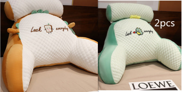 Sofa Fluffy Cushion Luncheon Pillow Triangle Reading Cushion Bedside Soft Large Backrest Lumbar Cushion Office Chair Cushion Sofa Fluffy Cushion Luncheon Pillow Triangle Reading Cushion Bedside Soft Large Backrest Lumbar Cushion Office Chair Cushion