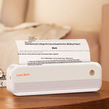 Ailixiong P40 Small Mini Ink-free Office Portable A4 Thermal Printer