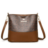 Retro Soft Leather Simple бисёрҷониба халтаи паёмбар