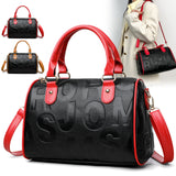 Authentic Leather Tactile Feel Large-capacity Crossbody Bag