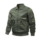 Autumn-winter pilot jacket for men