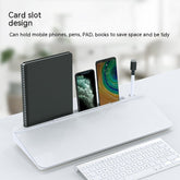 Computer Desktop Keyboard Portable Erasable Message Note Board Office Storage Box