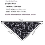 Halloween Dogs And Cats Pet Print Scarf