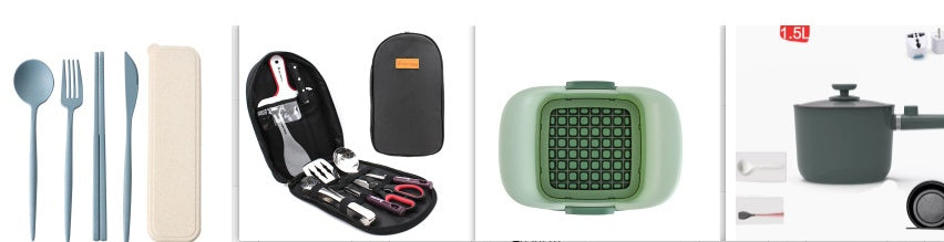 8pcs Camp Kitchen Cooking Utensil Set Travel Organizer Grill Accessories Portable Compact Gear For BBQ Camping Hiking 8pcs Camp Kitchen Cooking Utensil Set Travel Organizer Grill Accessories Portable Compact Gear For BBQ Camping Hiking