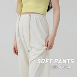 Pregnant Women's Pants Without Belly Support Cloth Wide-leg Pants Without Belly Tightening