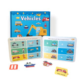 Enlightenment Early Learning Stickers Food Games Flip Book