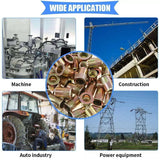 Plated Color Zinc Flat Head Pull Rivet Nut