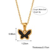 Acrylic Butterfly Pendant Jewelry Women