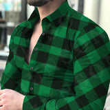 Печать на мужских рубашках с длинными рукавами в европейском и американском стиле