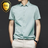Non-ironing Short-sleeved Shirt Men's Anti-wrinkle Business