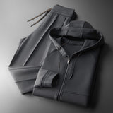 Осенне-зимний легкий роскошный высококачественный кардиган-свитер из двух предметов