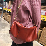 Chain Bag Cylinder Bag Shoulder Diagonal Pillow Bag