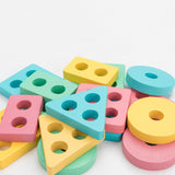 Children's Wooden Puzzle Toys For Early Childhood Education