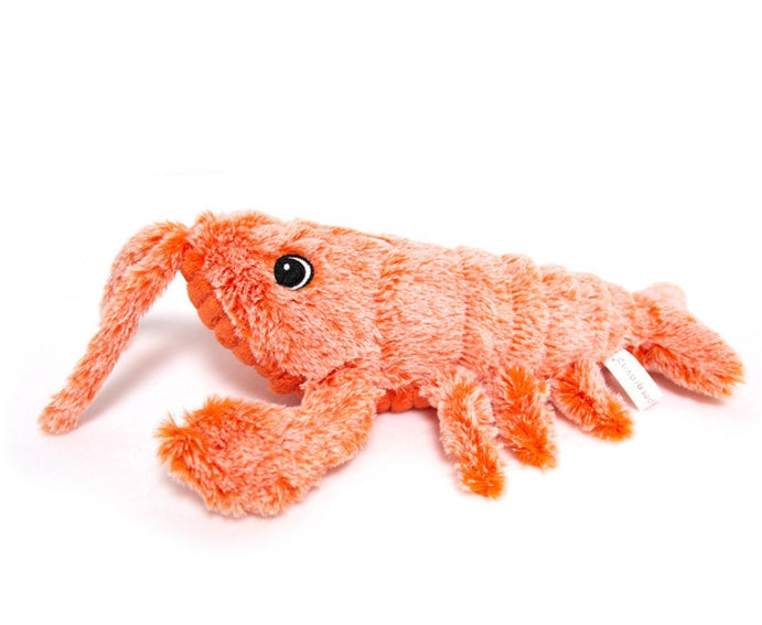 Pet Toys Electric Jumping Shrimp USB Charging Simulation Lobster Funny Cat Plush Pets Toy Pet Toys Electric Jumping Shrimp USB Charging Simulation Lobster Funny Cat Plush Pets Toy