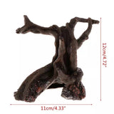 Fish Tank Landscape Submerged Wood Shrimp Pot Dried Wood Resin Crafts Decoration Ornaments