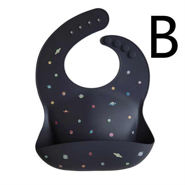 Baby Silicone Bibs, Baby Anti-slobber Bibs, Super Soft Food Supplement Rice Pockets For Feeding Baby Silicone Bibs, Baby Anti-slobber Bibs, Super Soft Food Supplement Rice Pockets For Feeding
