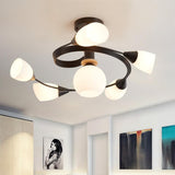 Ceiling Light Simple Restaurant Iron Droplight