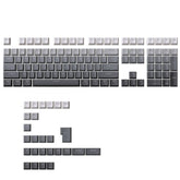 Polar Day Gradient Engraved Luminous Machinery Key Cap