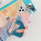 Geometric color matching cell phone case