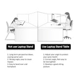 Foldable Laptop Stand Ergonomic Desktop Tablet Holder