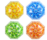 Long Handle Transparent Umbrella Painted Umbrella Maple Leaf Umbrella