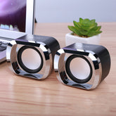 Bonks dx12 notebook small audio desktop computer USB mini speaker multimedia mobile phone subwoofer home desktop office high volume portable small audio cable speaker