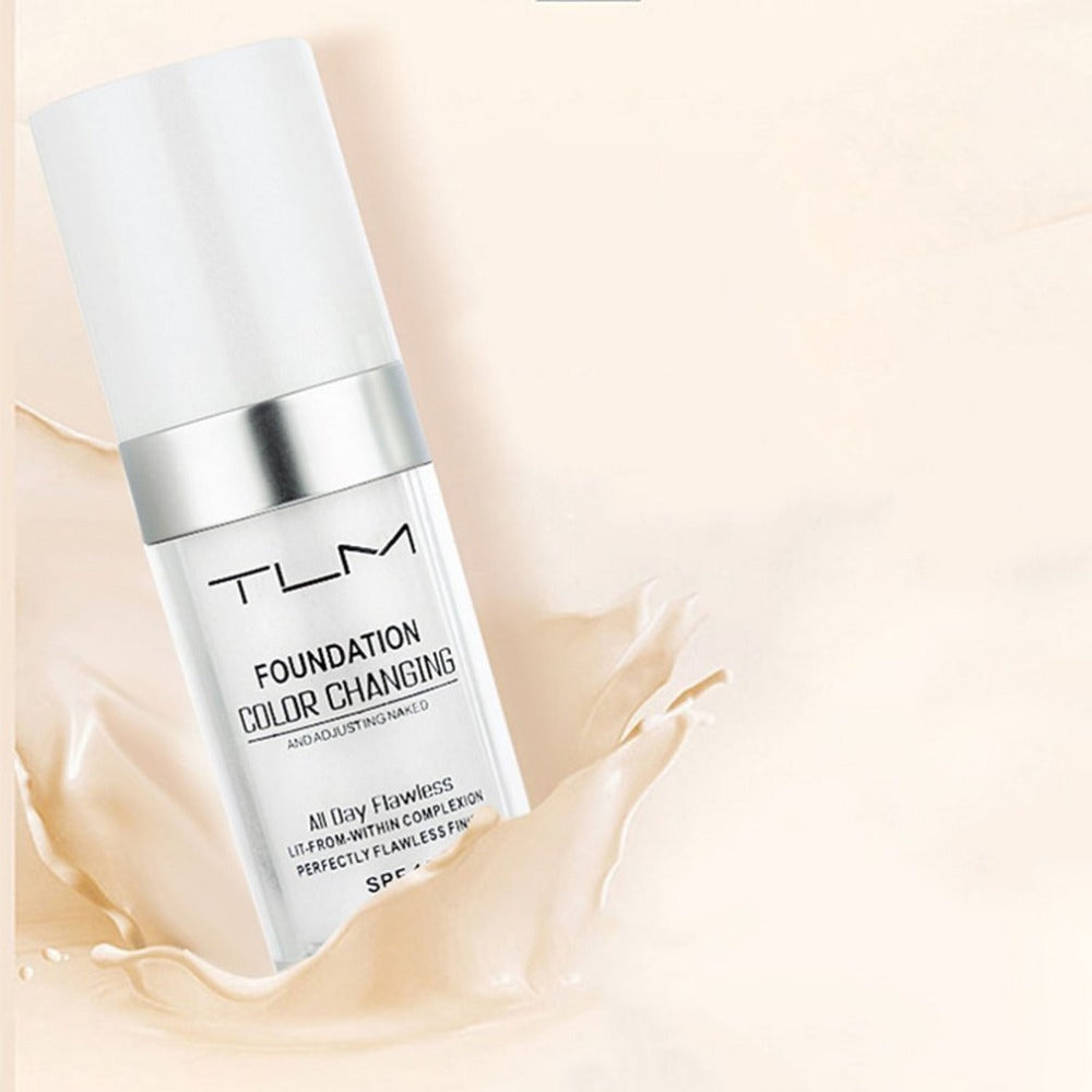 Temperature Liquid Foundation Concealer Portable Natural Color  Makeup Foundation BB Concealer Temperature Liquid Foundation Concealer Portable Natural Color  Makeup Foundation BB Concealer