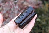 Ebony Coffin Wood Carving Crafts Crafts Pendant