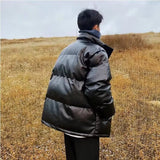 Winter Men's Down Coat with Cotton Lining