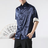 Fashionable Men's Short Sleeve Shirt and Coat