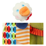 Cute cartoon animal hand puppet Monkey frog duck Plush toy doll baby Comforting towel