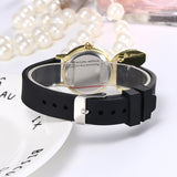 Casual зебои силикон Бонбони Силсилаи Харгӯш гӯш ороиши Watch электронии кварц