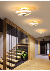 Simple and modern metal led lighting ceiling light