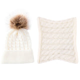 Baby Winter Caps + Scarf Set