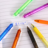 Color Erasable Gel Pen Press Pen Painting Supplies Stationery