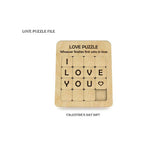 LOVE Puzzle Wooden Puzzle Game
