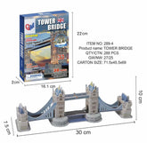 City building model children's toys