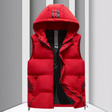 Men's Hooded Coat, Cotton Padded Vest