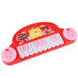 Musical luminous electronic organ toy