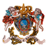 Fashion Brand Angel Crown Badges Embroidery Applique Cross stitch Patches for Garment Decorated Sewing Supplies A64