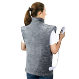 Electric heating of heating shawl