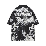 Ретро-трендовая уникальная повседневная свободная рубашка