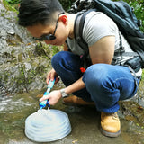 Таҷҳизоти филтри об дар беруни Camping Tools Survival