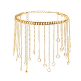Summer Beach Accessories Personality Fashion Women's Body Chain Fringe Pendant Waist Chain Sexy Chain Accessories