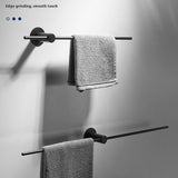 Bathroom Towel Rack Punch-free Bathroom Stainless Steel