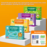 Pen Control Training Book Kindergarten Erasable Children Early Education Pen Wielding Practice Card Toy