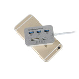 3.0combousb 3.0hub тақсимкунандаи USB маркази USB